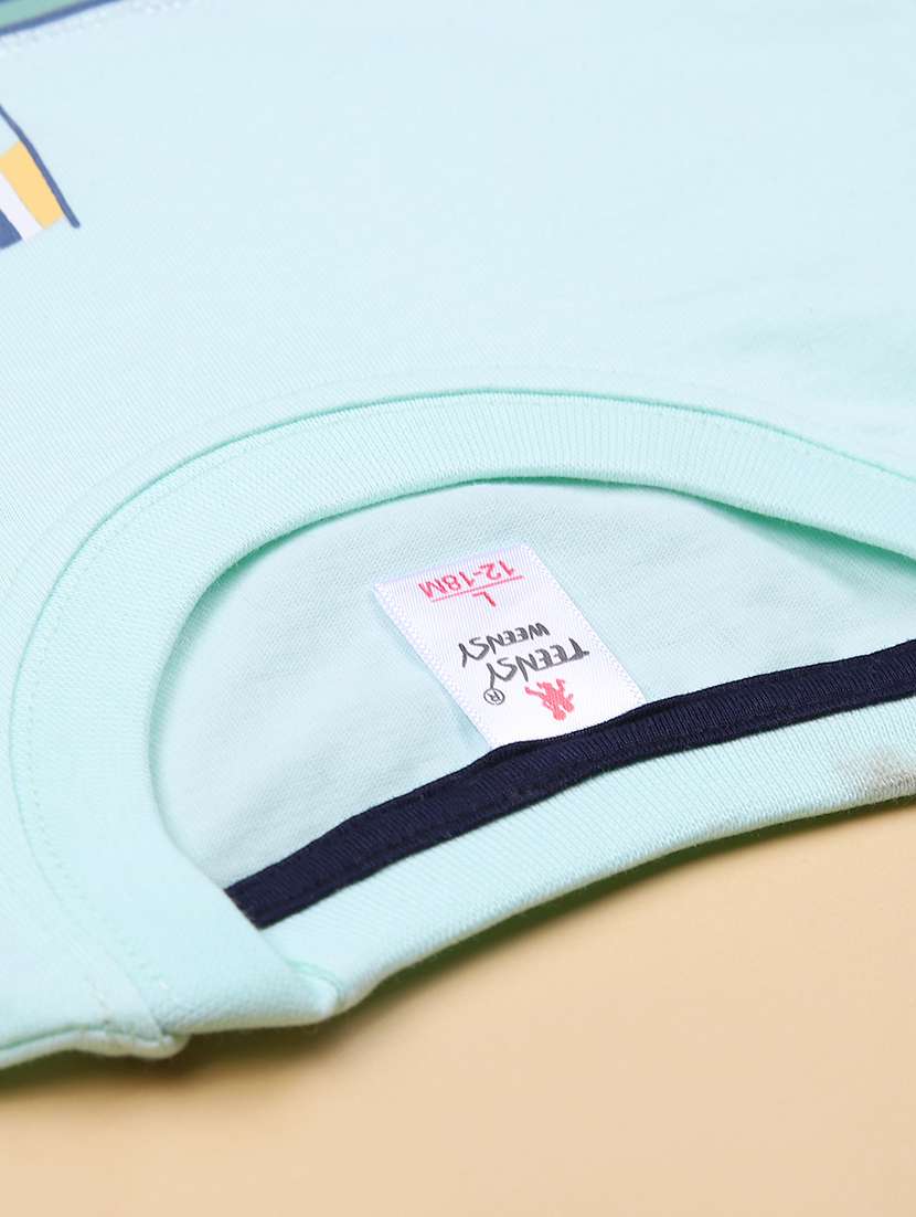 boys printed t-shirt & shorts twin set  - 21967849 -  Standard Image - 5