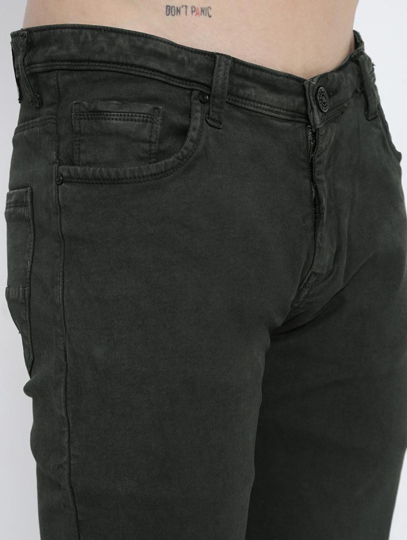 men solid mid rise slim fit jean - 21968058 - Standard Image - 5