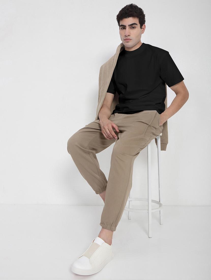 men solid short sleeve regular fit t-shirt - 21968067 - Standard Image - 5