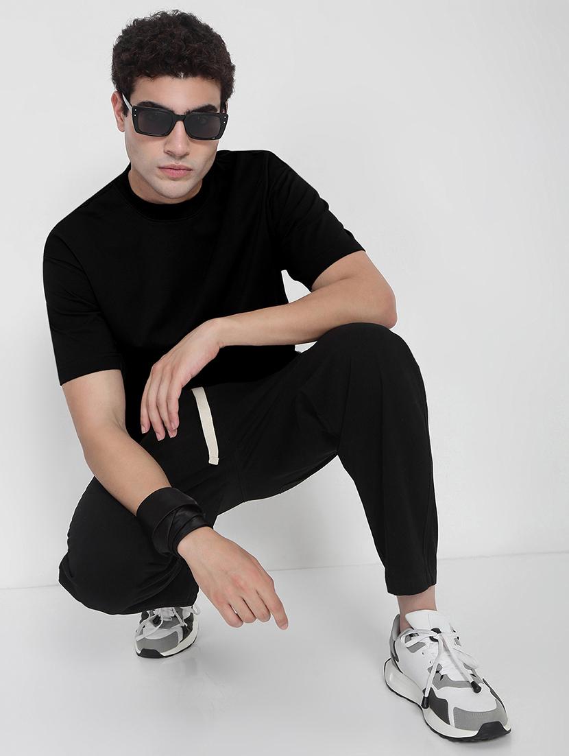 men solid short sleeve regular fit t-shirt - 21968068 - Standard Image - 5