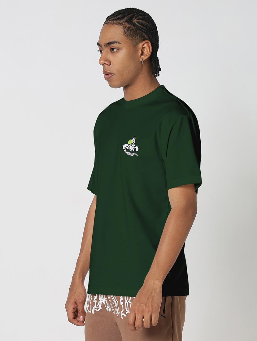 men printed short sleeve loose fit t-shirt - 21968069 - Standard Image - 3