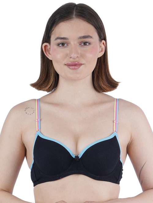 women solid underwired push up bra - 21968215 -  Standard Image - 0