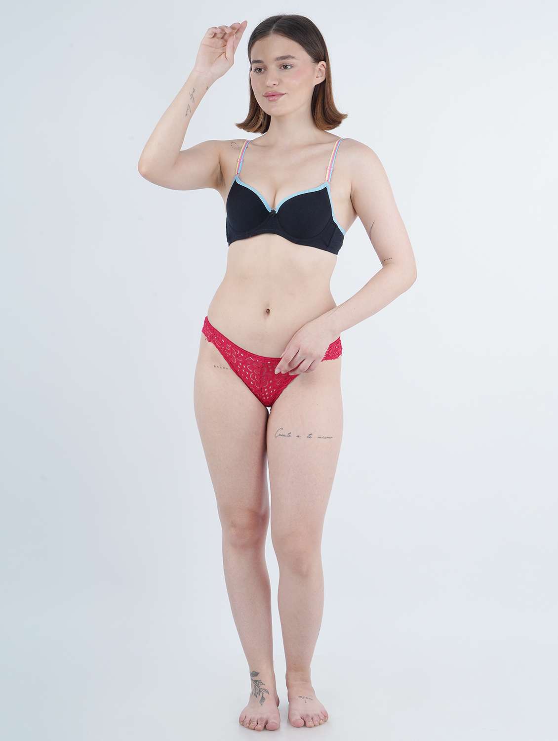 women solid underwired push up bra - 21968215 -  Standard Image - 5