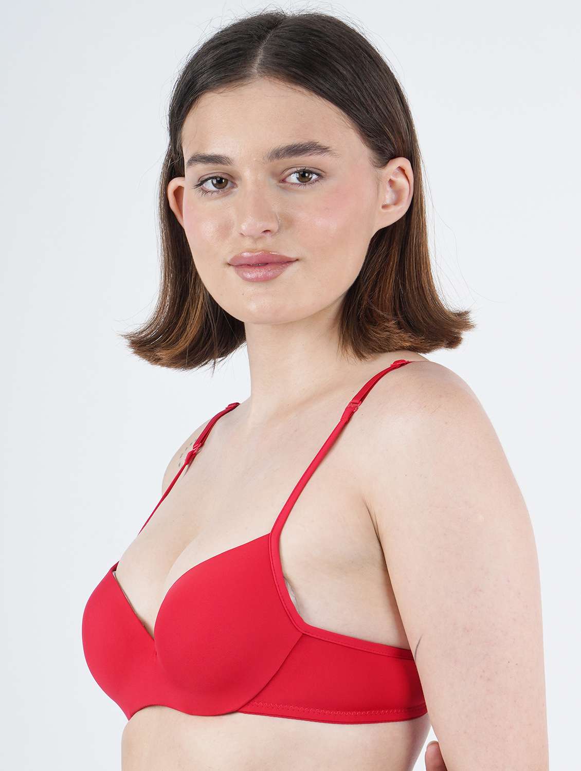 women solid underwired push up bra - 21968218 -  Standard Image - 3