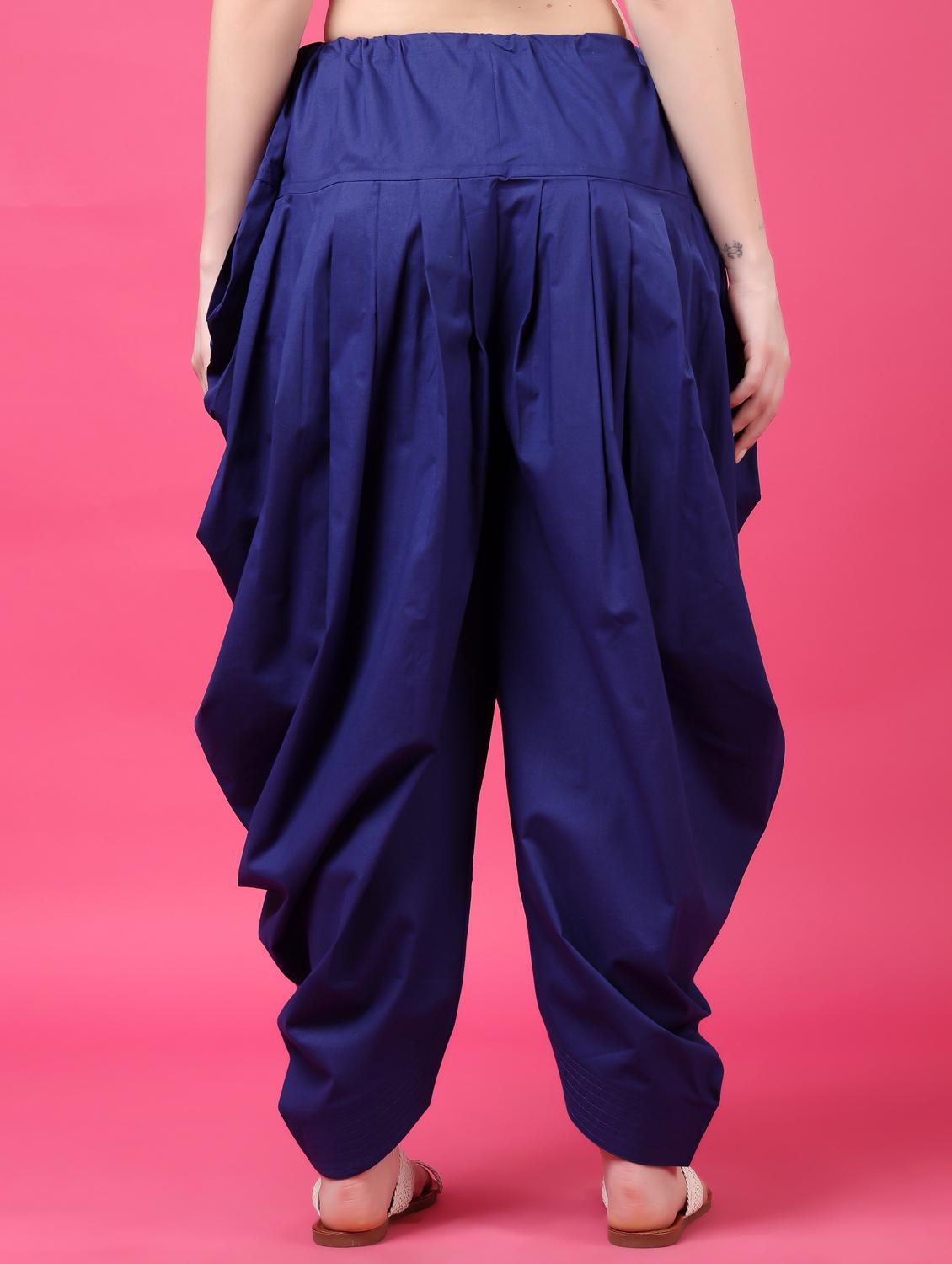 women solid mid rise patiyala salwar - 21968230 - Standard Image - 3