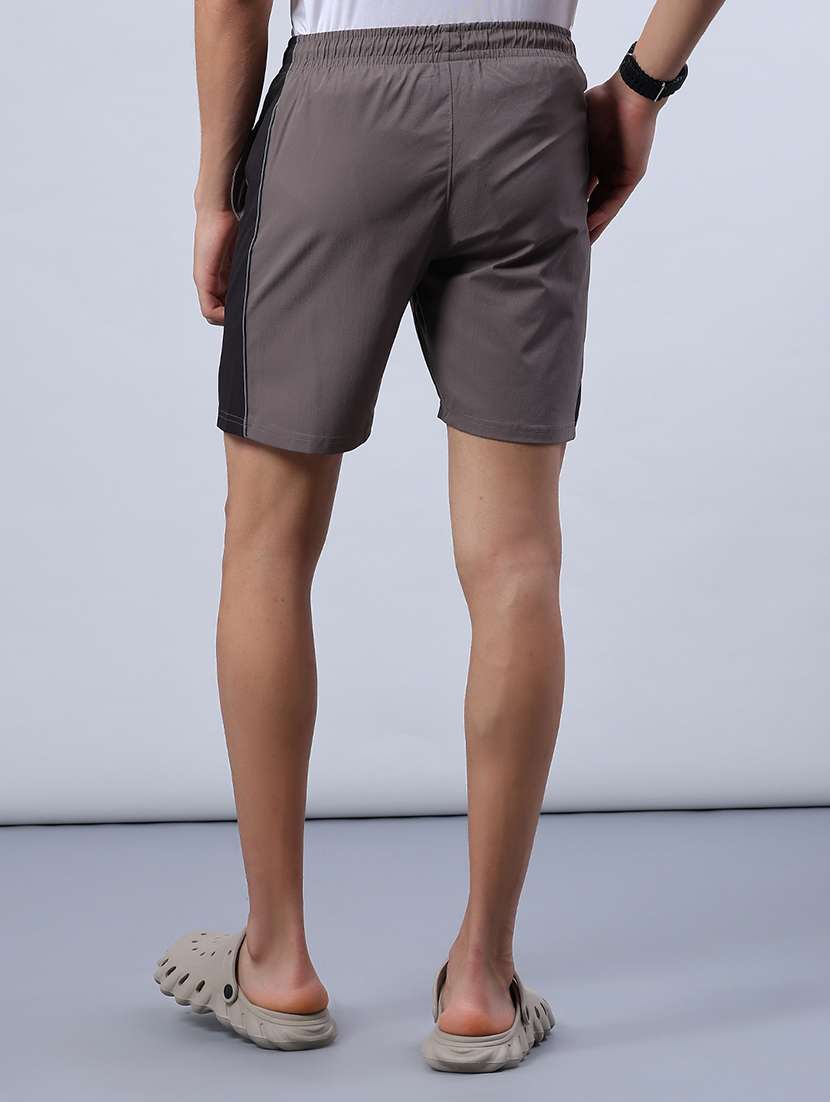 men side taped mid rise sport shorts - 21968413 -  Standard Image - 3