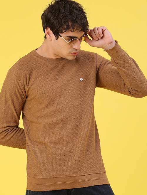 men self designed long sleeve pullover - 21968465 -  Standard Image - 0
