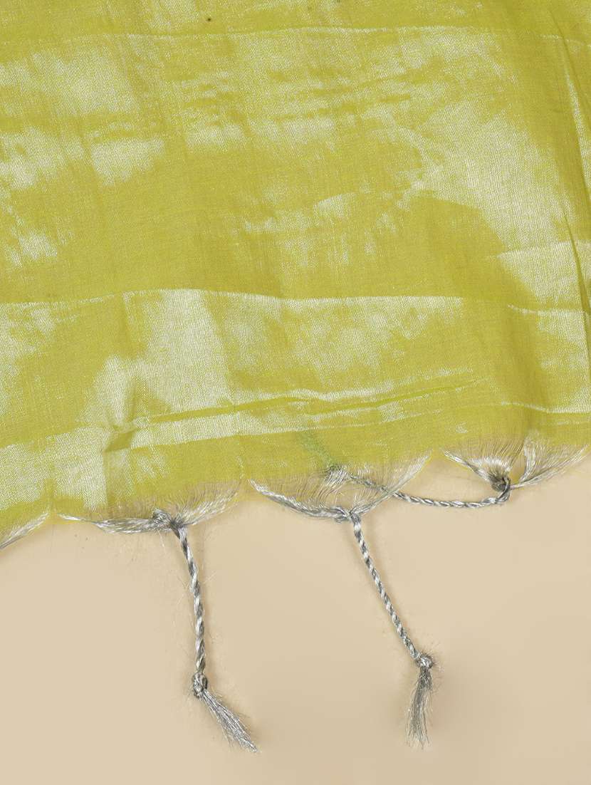women solid plain saree with blouse - 21968635 - Standard Image - 5