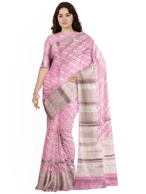 women self design bordered saree with blouse - 21968722 -  Standard Image - 0