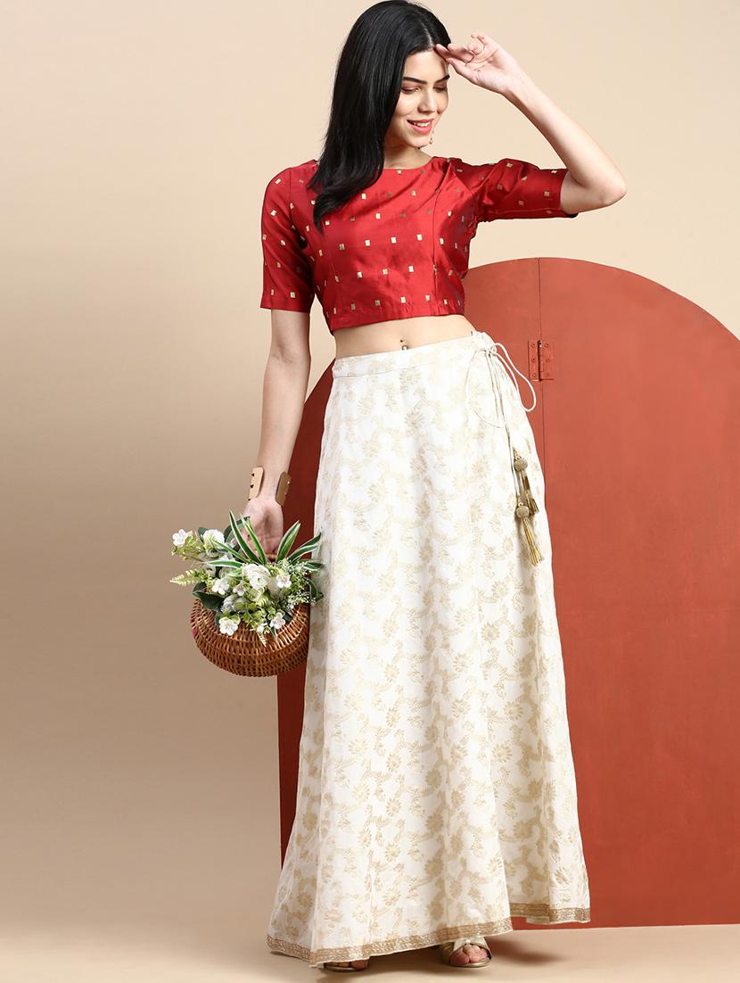 women self designed short sleeve blouse - 21968813 - Standard Image - 3
