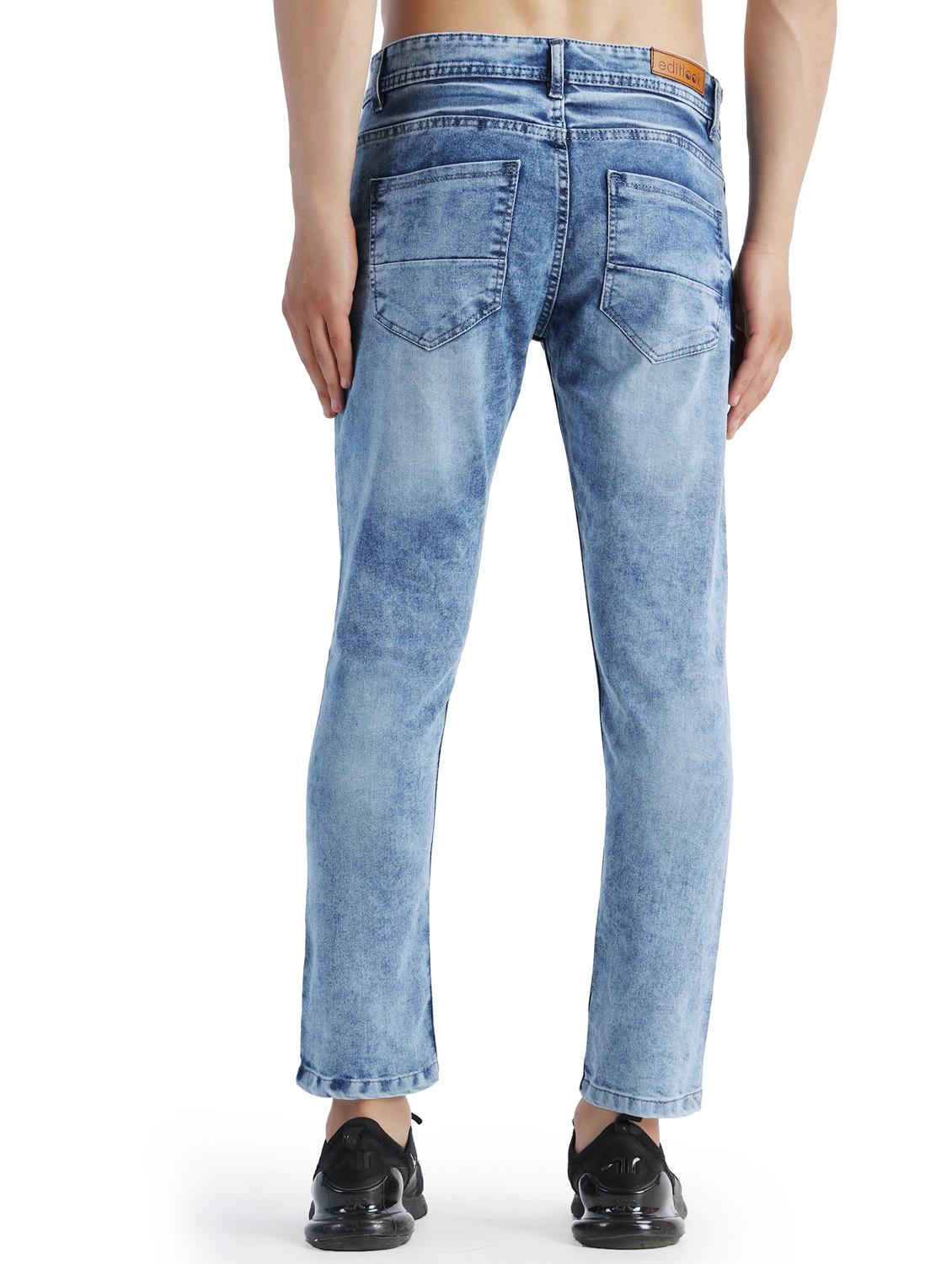 men solid mid rise slim fit jean - 21968937 - Standard Image - 3