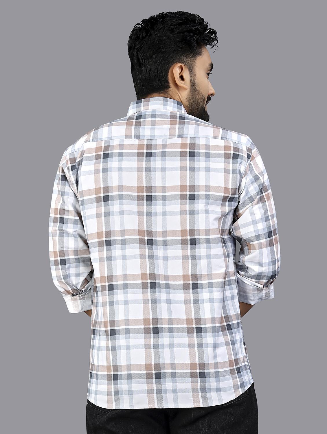multi colored cotton casual shirt - 21969171 - Standard Image - 3