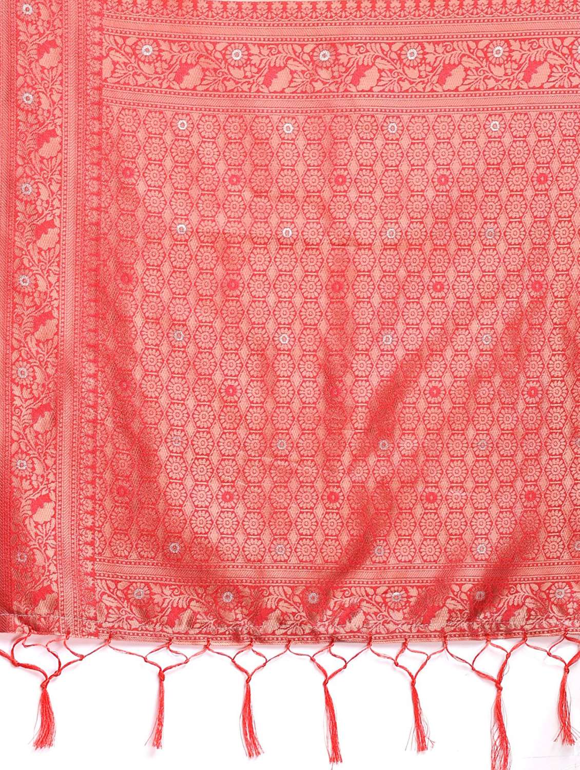 women self design bordered saree with blouse - 21969194 -  Standard Image - 5