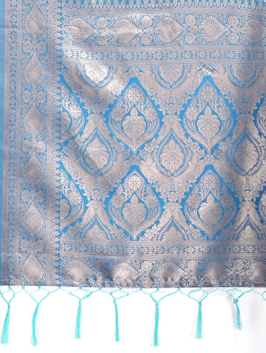 women self design bordered saree with blouse - 21969219 -  Standard Image - 5