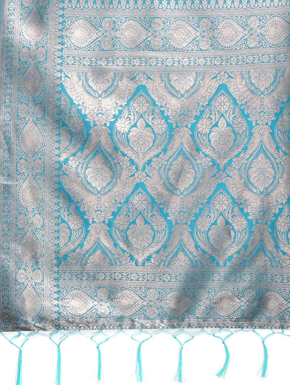 women self design bordered saree with blouse - 21969221 -  Standard Image - 5