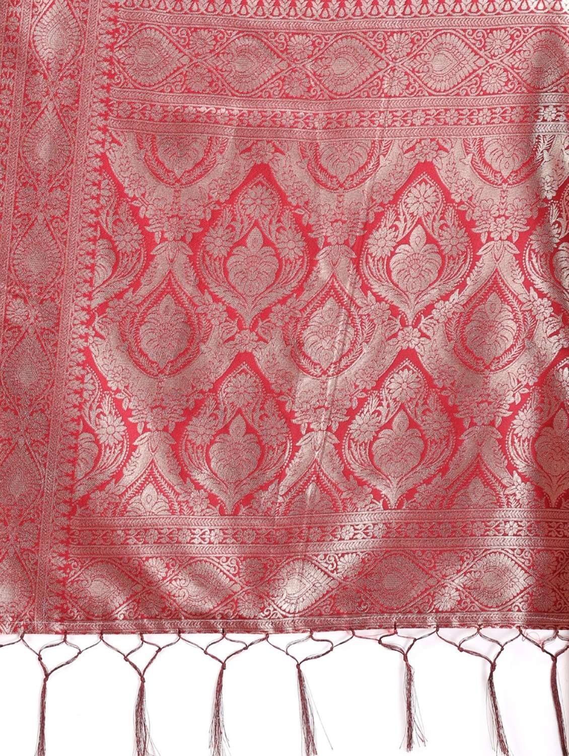 women self design bordered saree with blouse - 21969222 -  Standard Image - 5