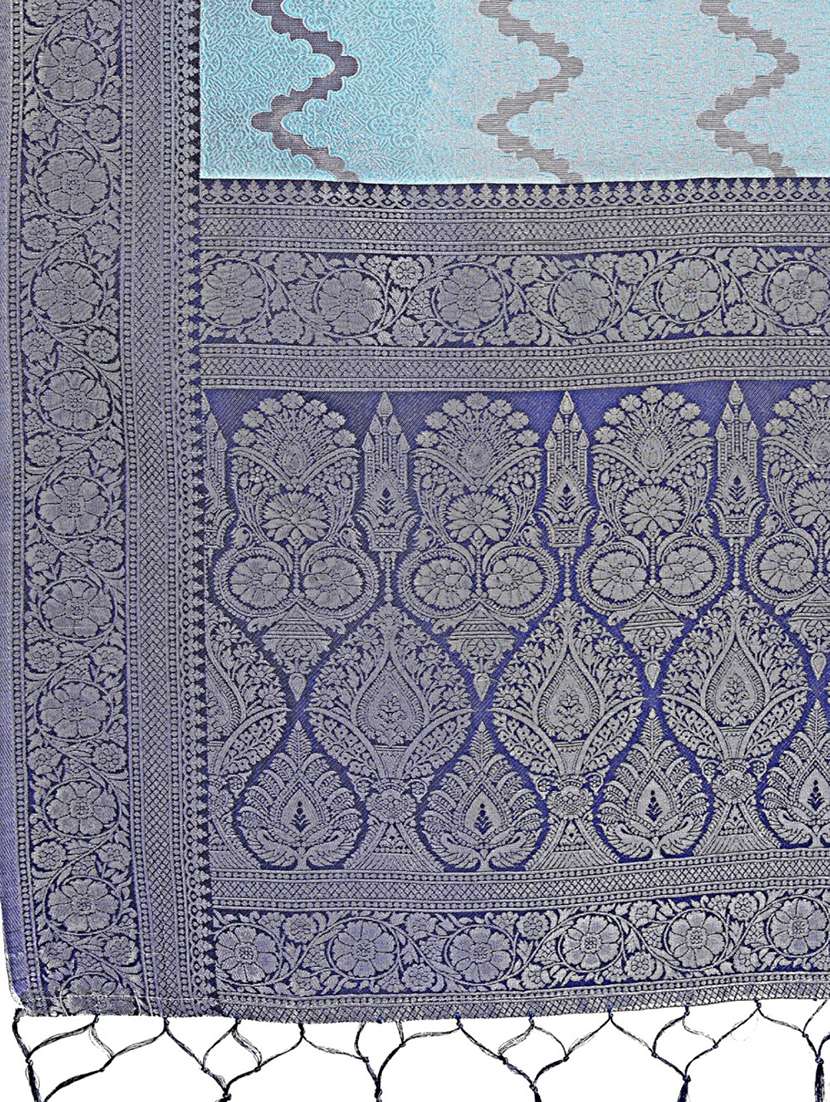 women self design banarasi saree with blouse - 21969848 -  Standard Image - 3