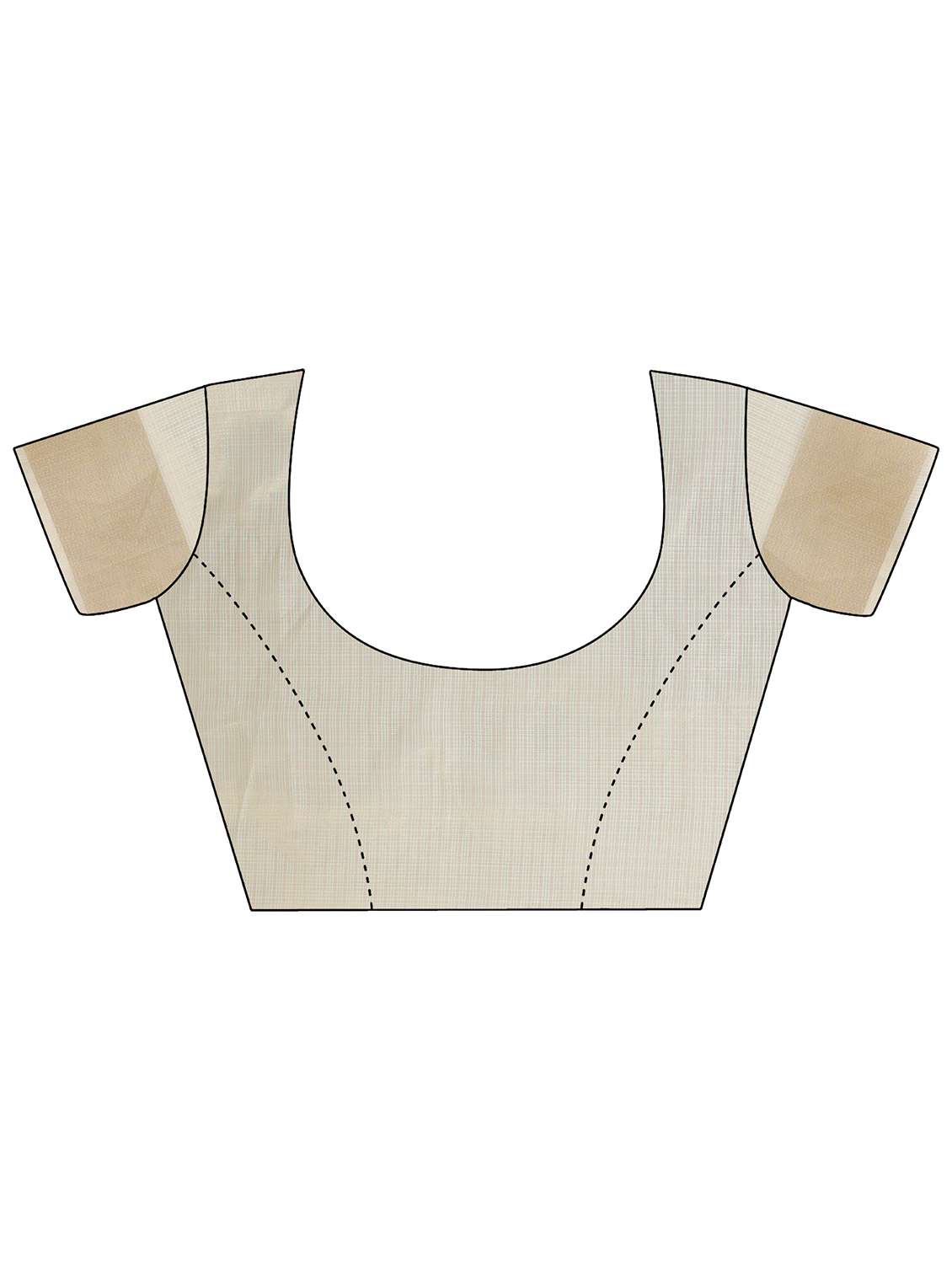 women checkered bordered saree with blouse - 21969872 -  Standard Image - 5