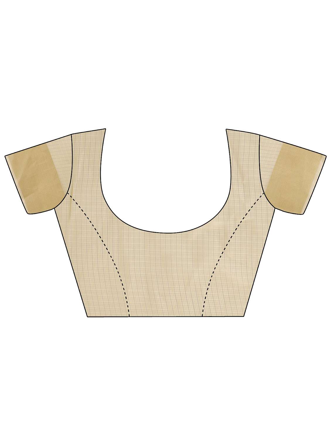 women checkered bordered saree with blouse - 21969874 -  Standard Image - 5