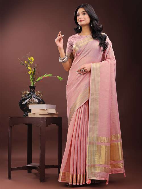 women self design bordered saree with blouse - 21969880 -  Standard Image - 0