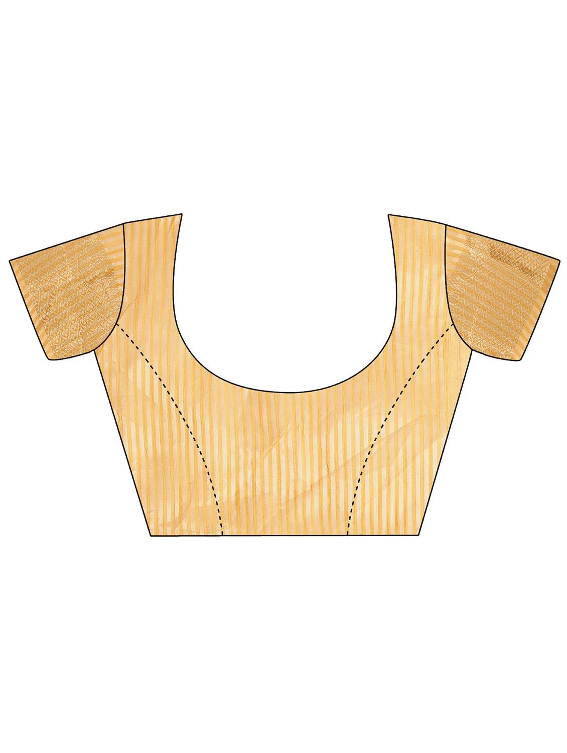women solid with bordered saree with blouse - 21969898 - Standard Image - 5
