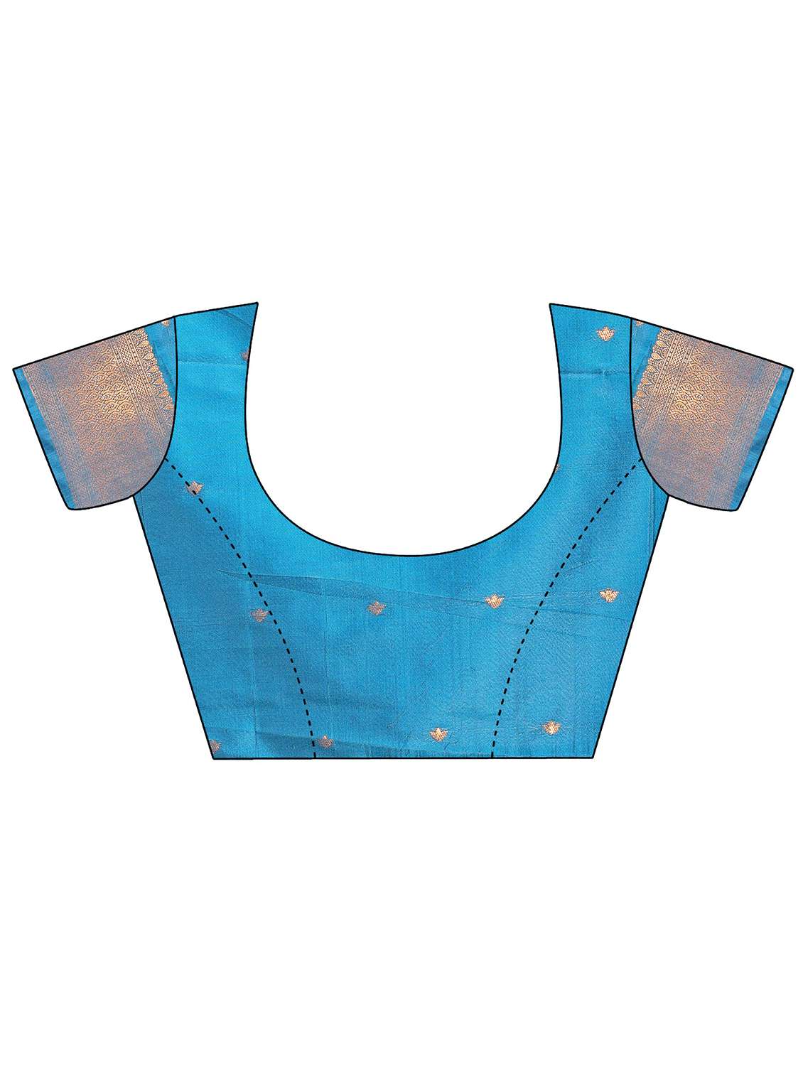 women self design banarasi saree with blouse - 21969908 - Standard Image - 5