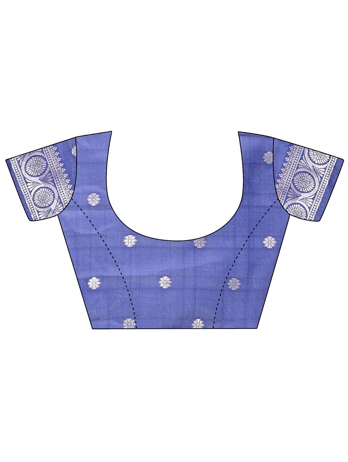 women self design bordered saree with blouse - 21969919 - Standard Image - 5