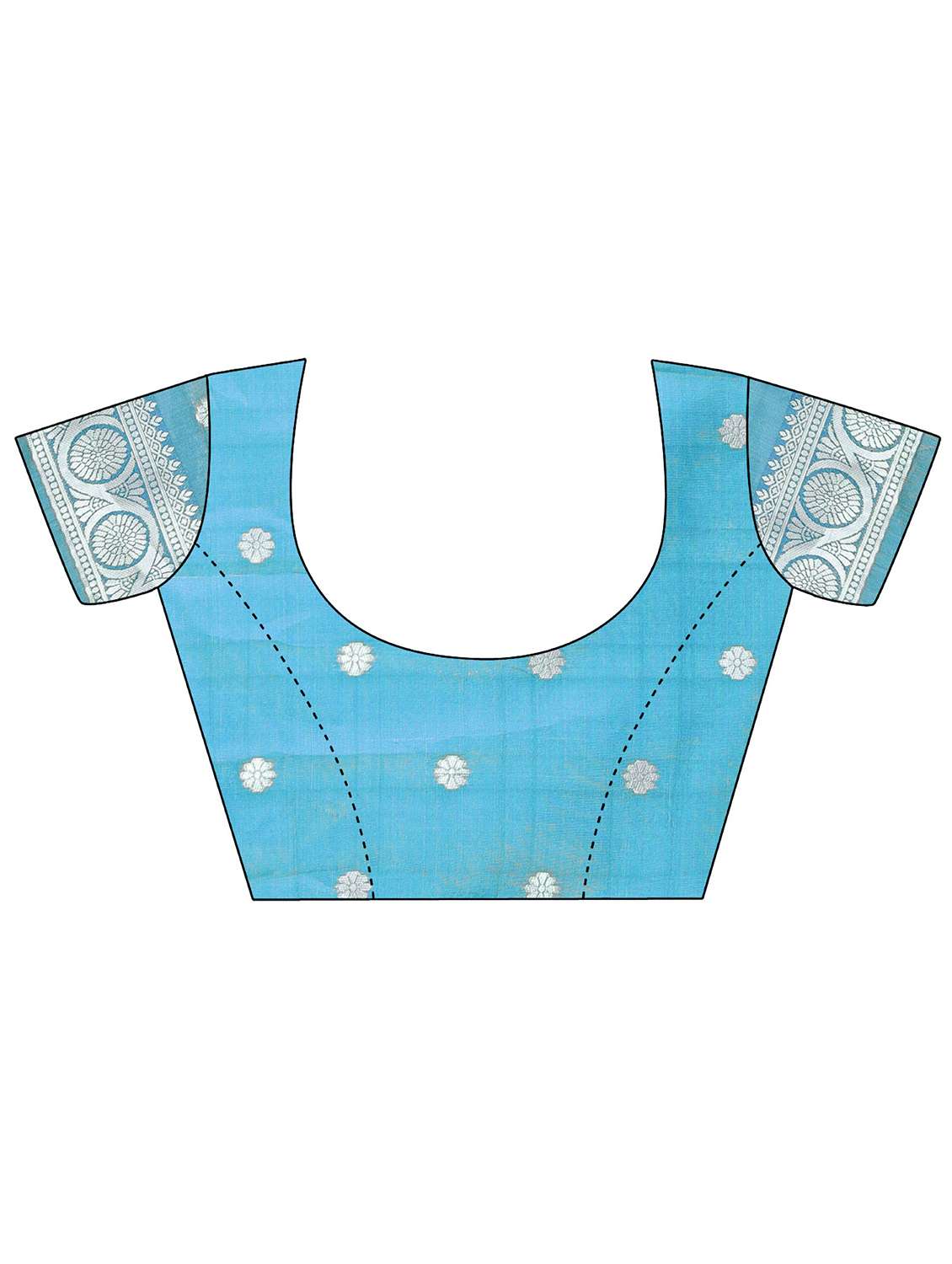 women self design bordered saree with blouse - 21969920 -  Standard Image - 5