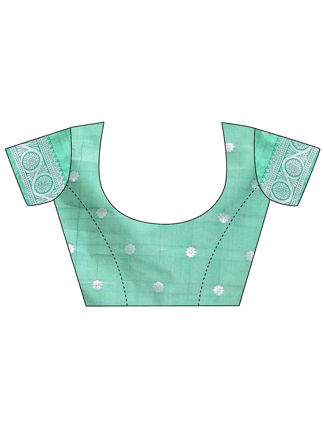 women self design bordered saree with blouse - 21969921 -  Standard Image - 5