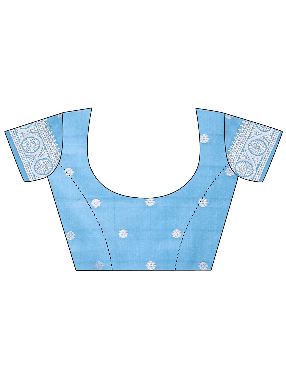 women self design bordered saree with blouse - 21969922 -  Standard Image - 5