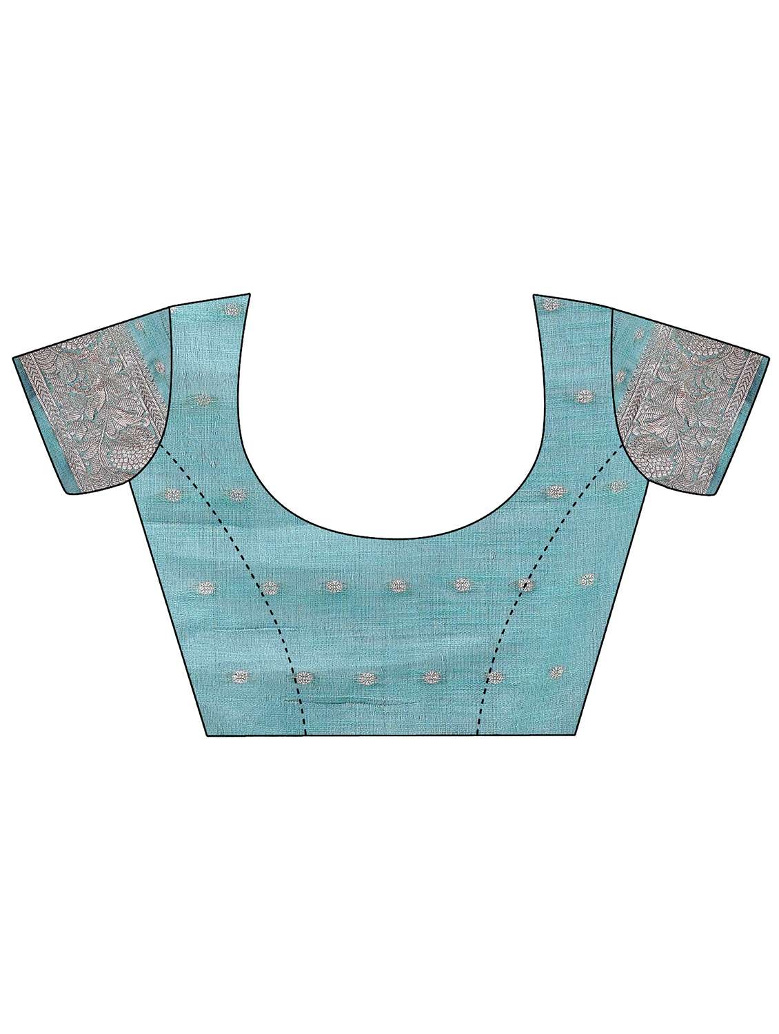 women self design bordered saree with blouse - 21969928 -  Standard Image - 5