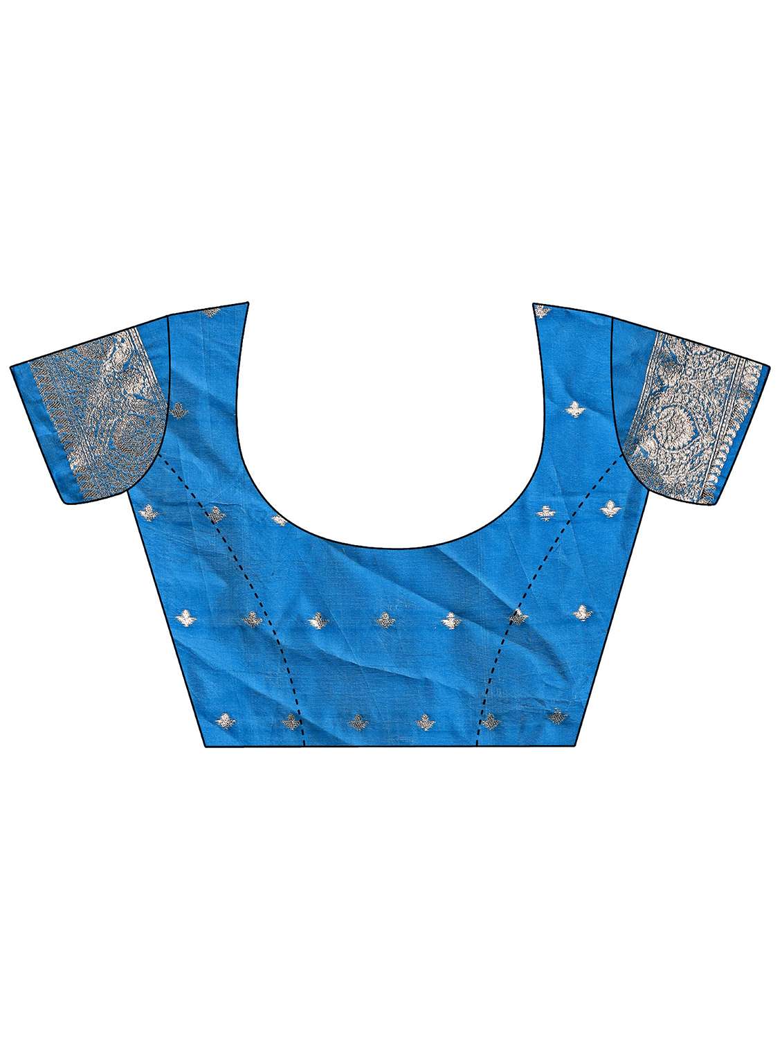 women self design bordered saree with blouse - 21969949 - Standard Image - 5