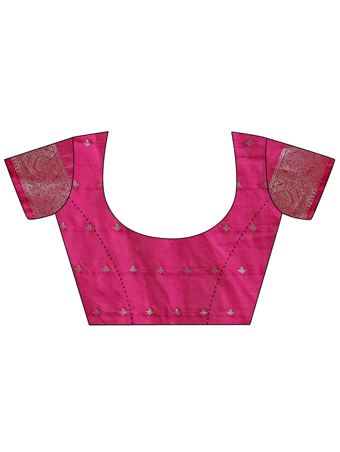 women self design bordered saree with blouse - 21969950 -  Standard Image - 5