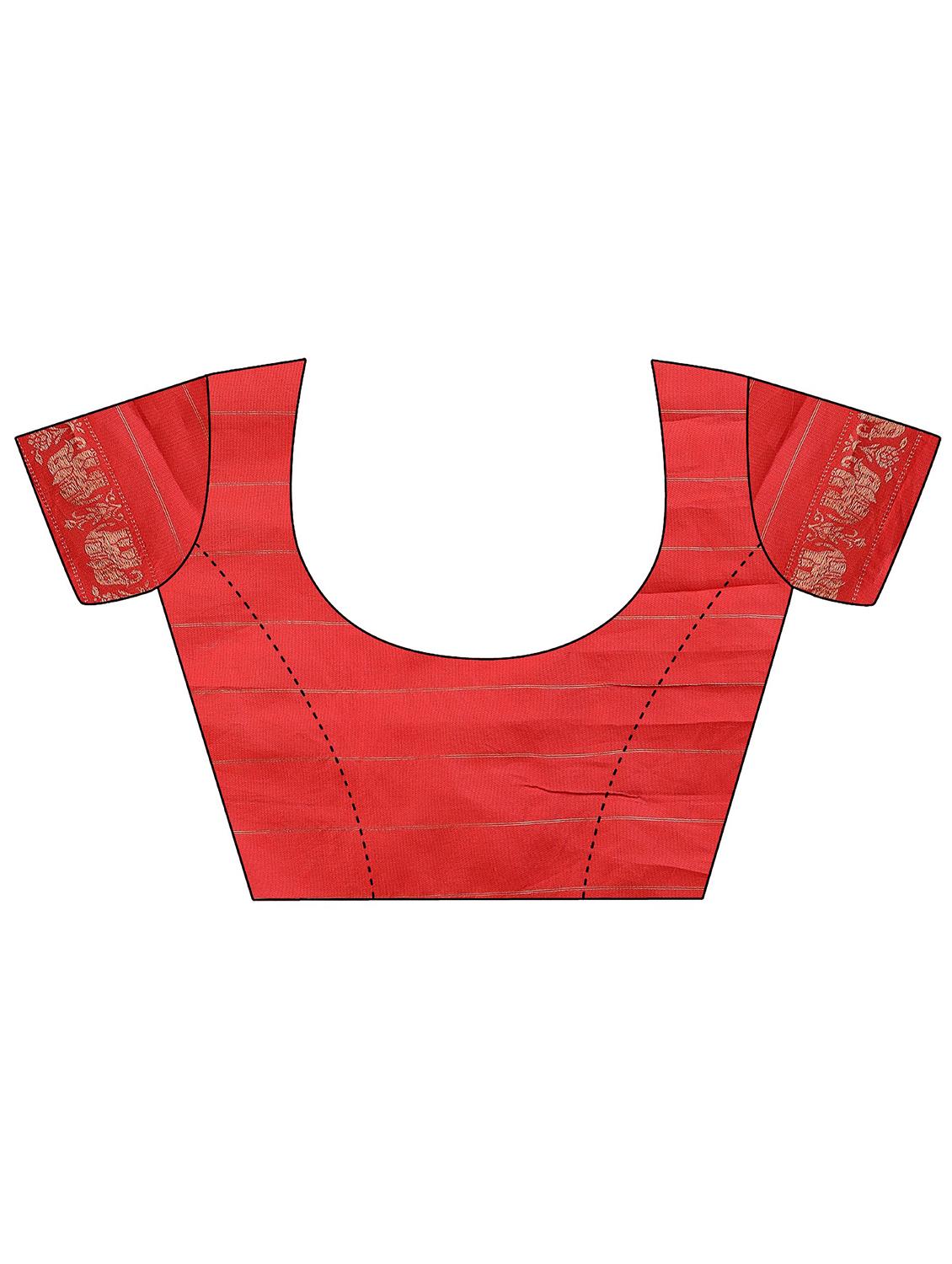 women self design paithani saree with blouse - 21969983 - Standard Image - 5