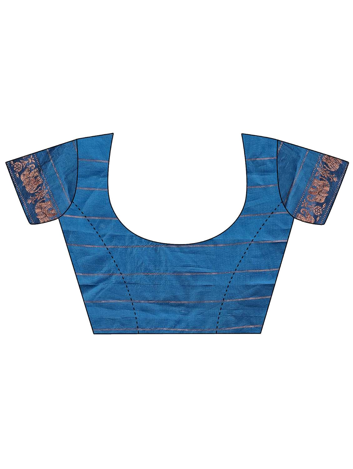 women self design paithani saree with blouse - 21969984 -  Standard Image - 5