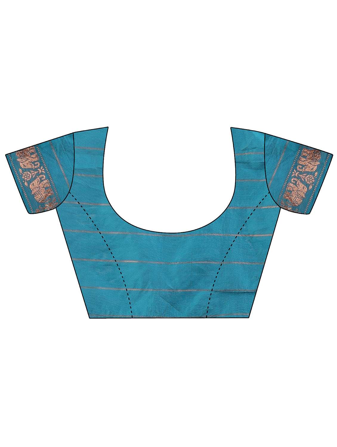 women self design paithani saree with blouse - 21969986 -  Standard Image - 5