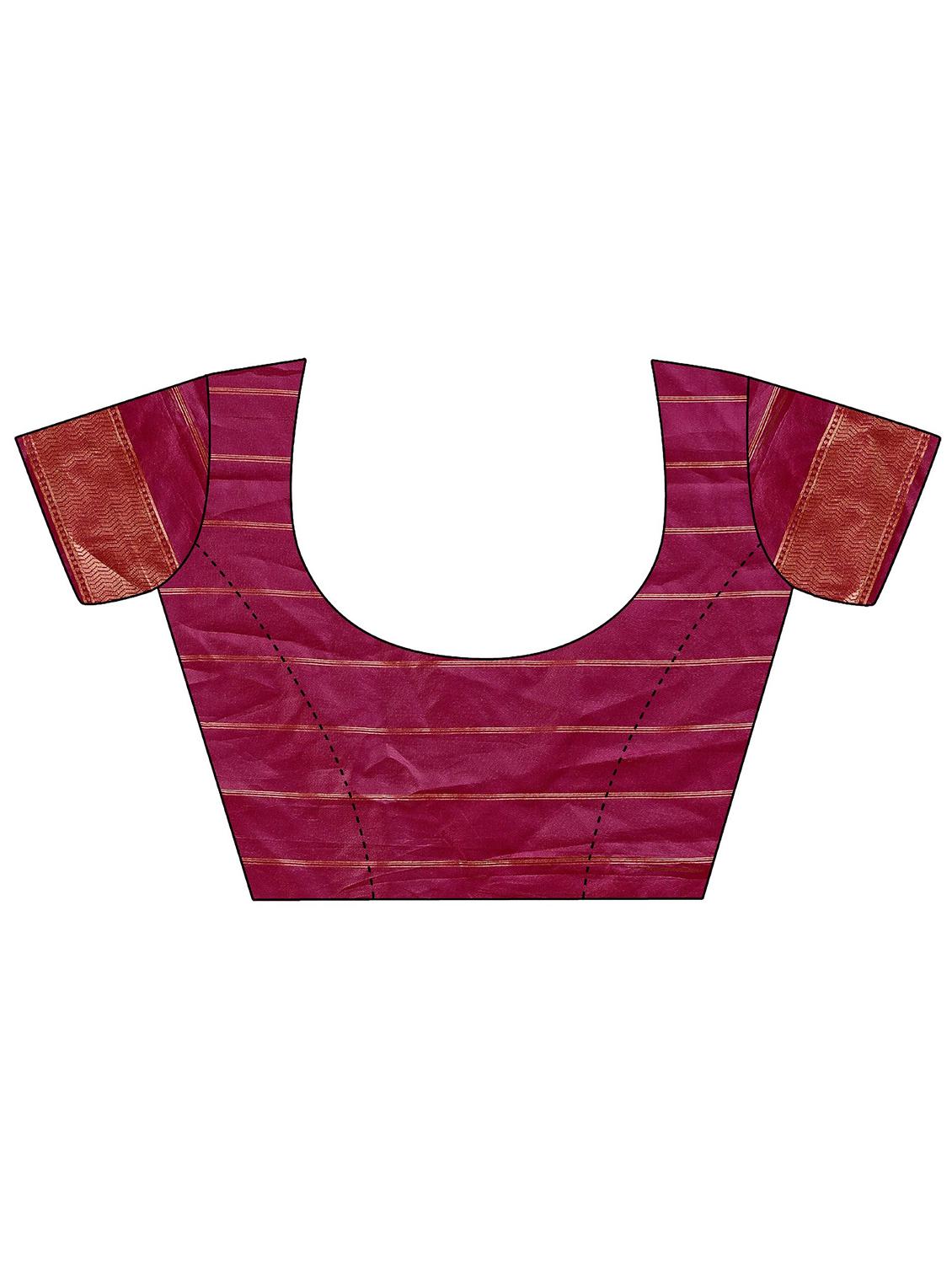 women self design paithani saree with blouse - 21969992 - Standard Image - 5
