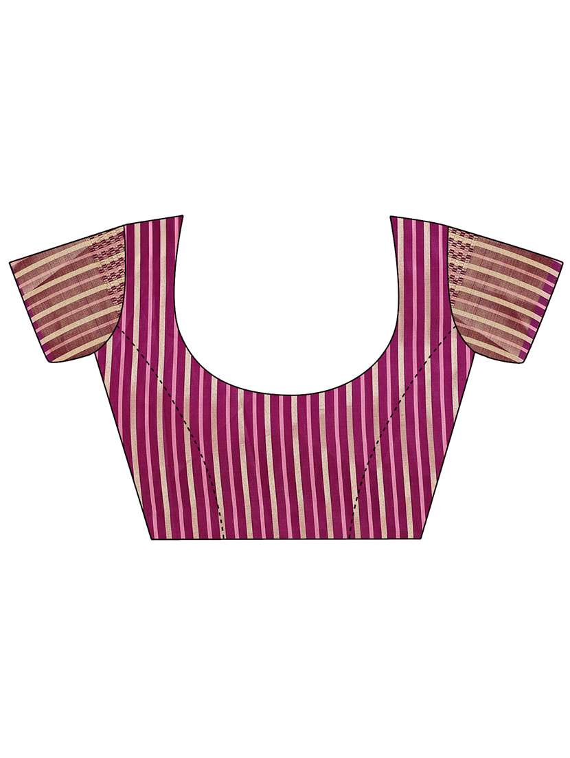 women self design bordered saree with blouse - 21970013 -  Standard Image - 5