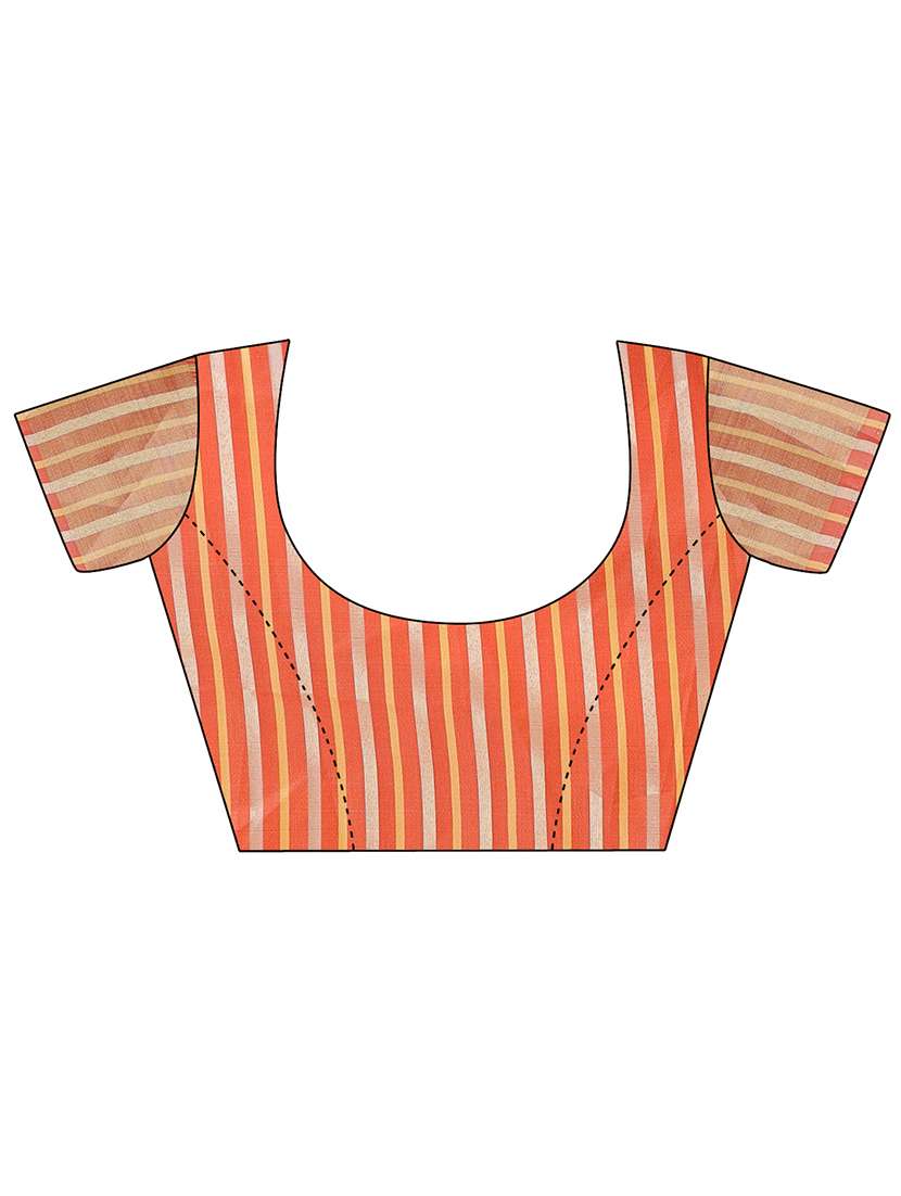 women self design bordered saree with blouse - 21970015 -  Standard Image - 5