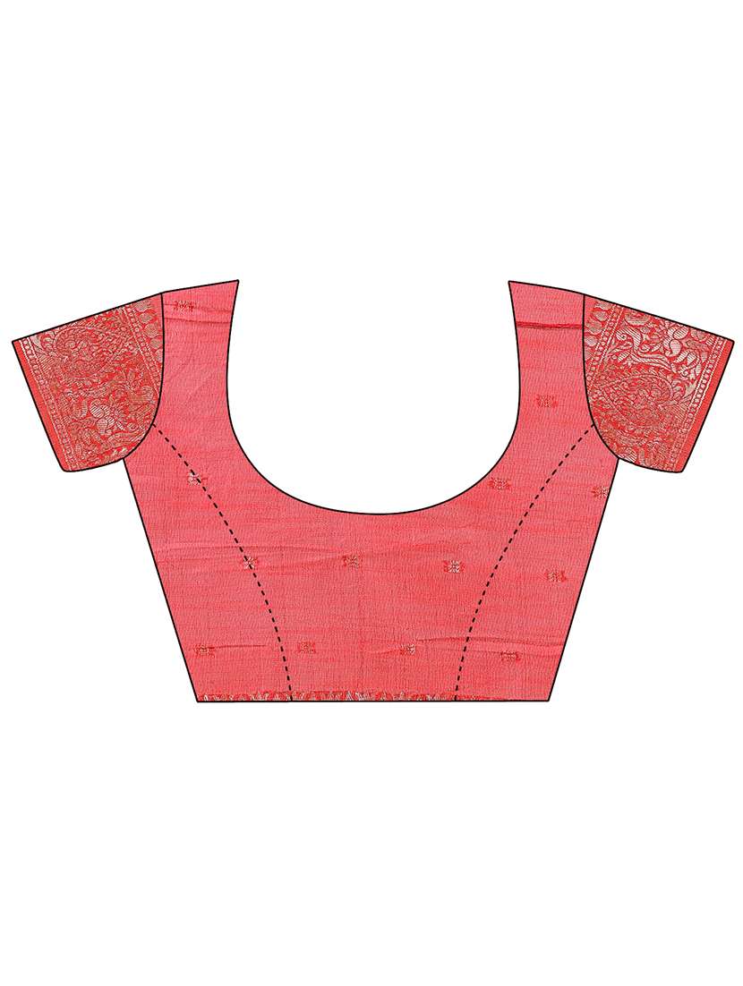 women self design bordered saree with blouse - 21970125 -  Standard Image - 5