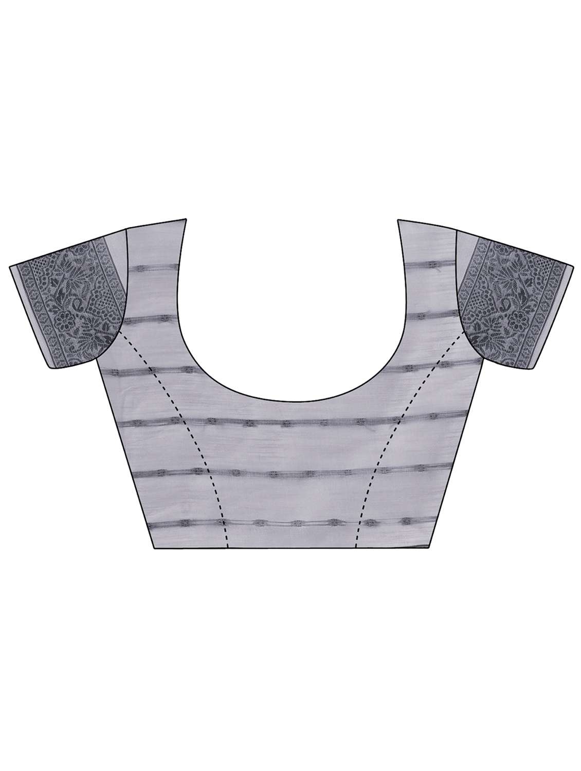 women self design bordered saree with blouse - 21970148 -  Standard Image - 5