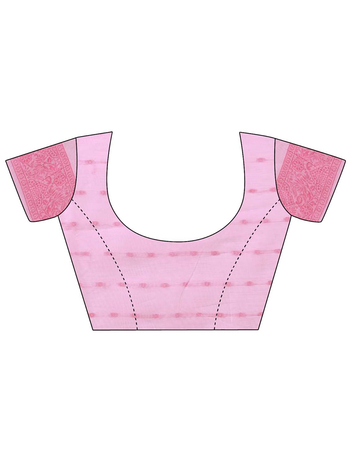 women self design bordered saree with blouse - 21970149 -  Standard Image - 5