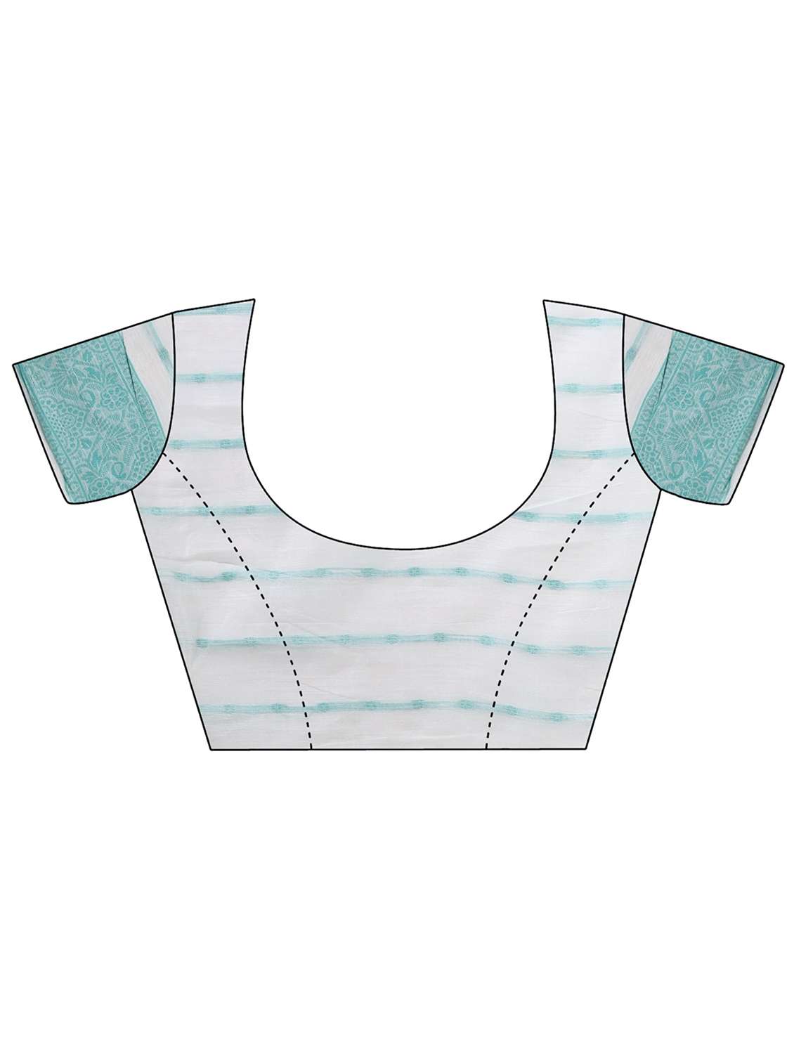 women self design bordered saree with blouse - 21970151 -  Standard Image - 5