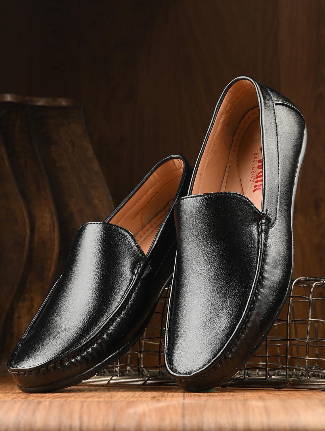 men black slip on loafer - 21970178 -  Zoom Image - 0