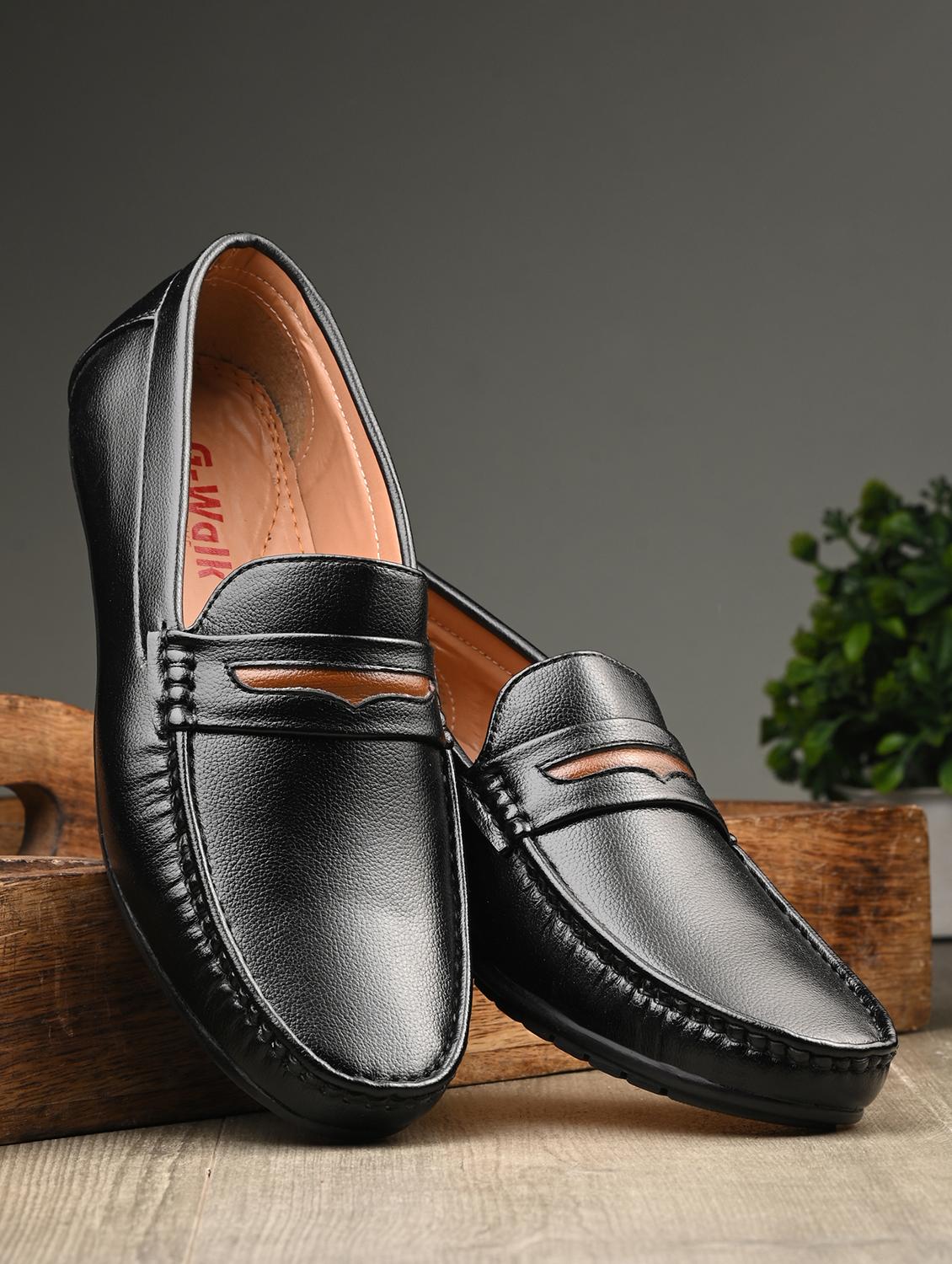 men black slip on loafer - 21970180 - Zoom Image - 0