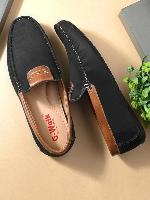 men solid slip on loafer - 21970188 -  Standard Image - 0