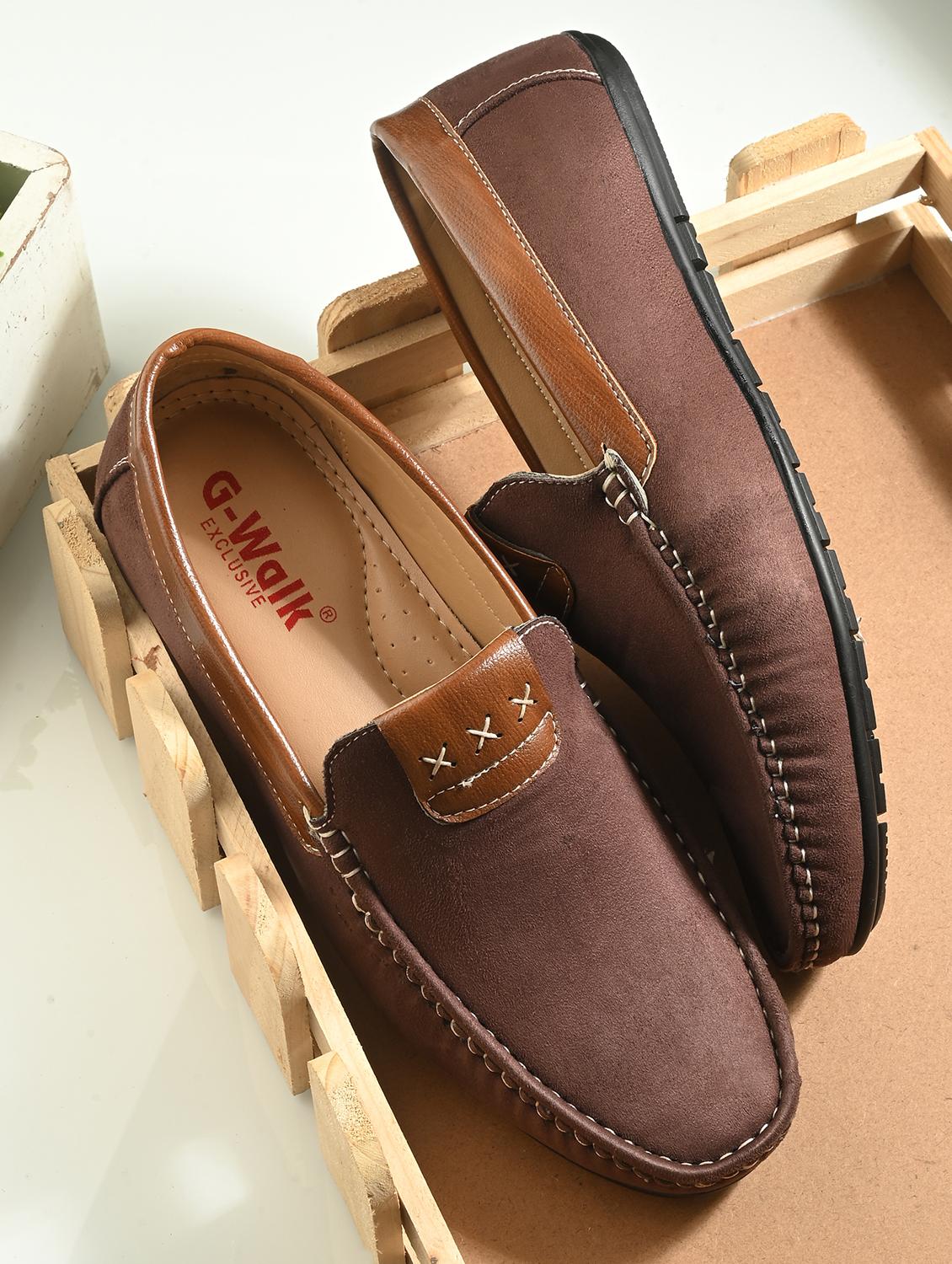men solid slip on loafer - 21970189 -  Zoom Image - 0