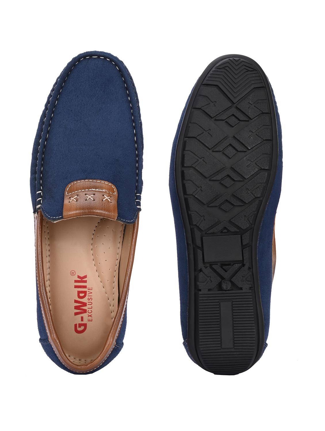 men solid slip on loafer - 21970191 - Standard Image - 3