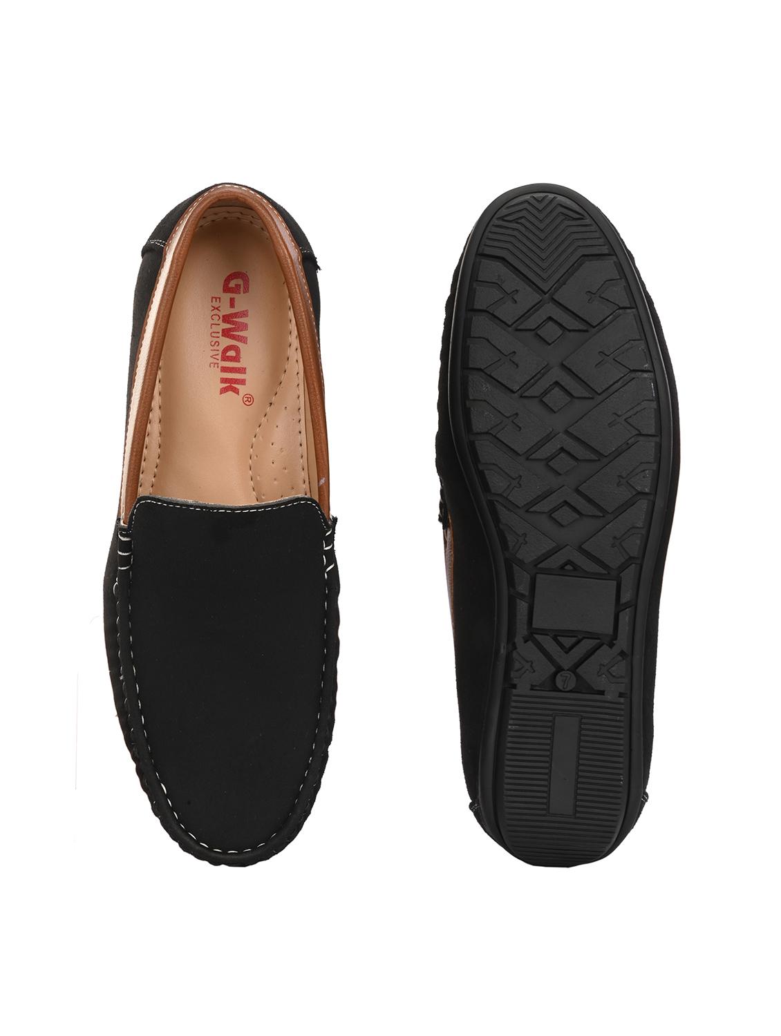men solid slip on loafer - 21970196 - Standard Image - 5