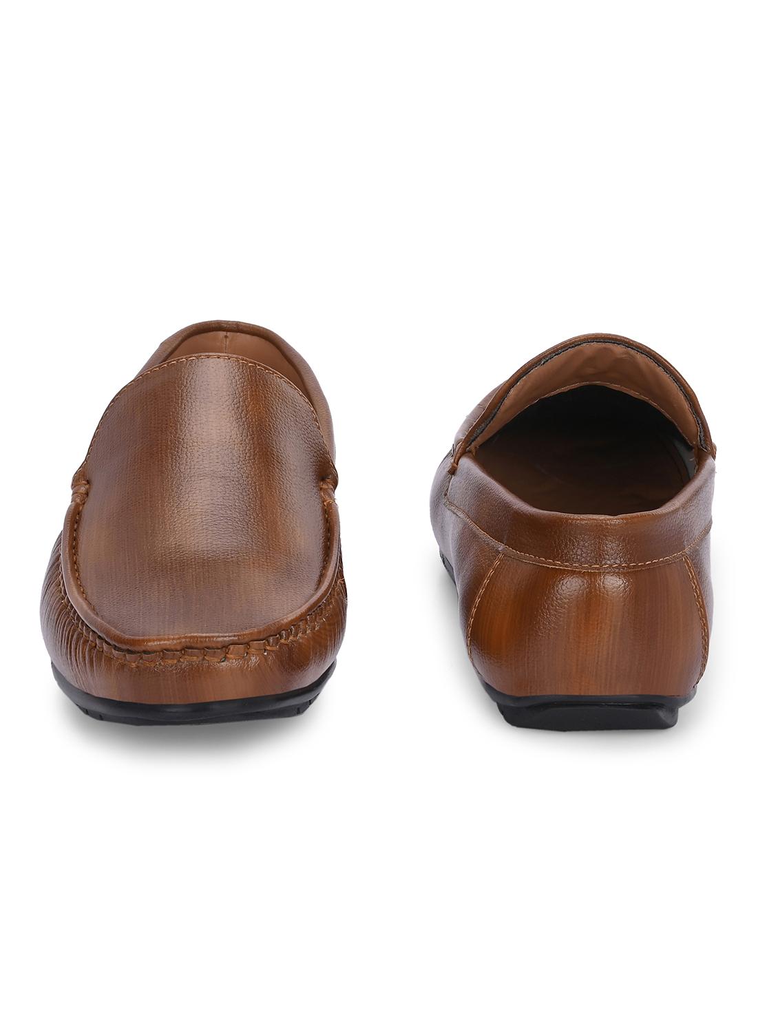 men solid slip on loafer - 21970200 - Standard Image - 3